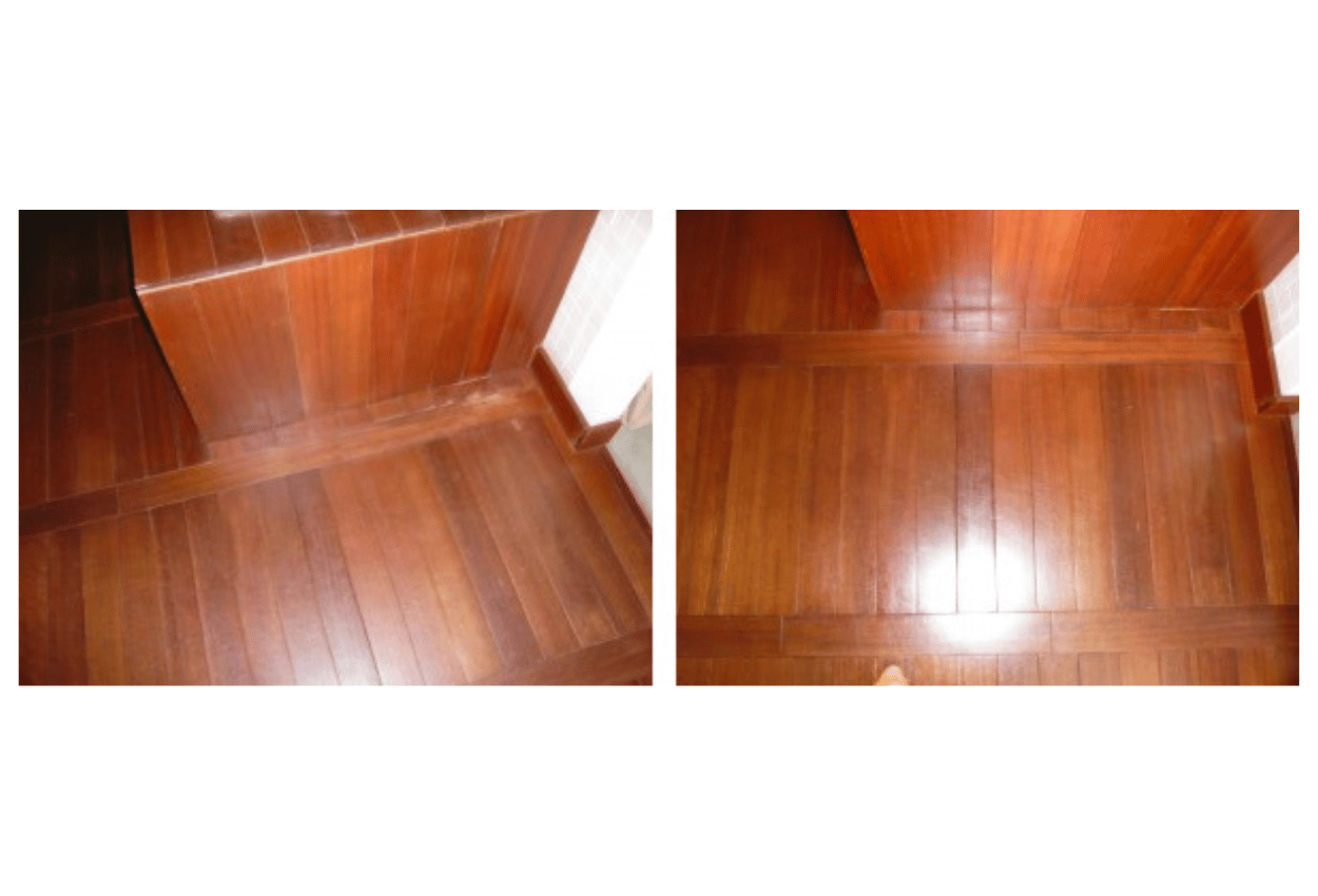 Huile naturelle sur teck de salle de bain