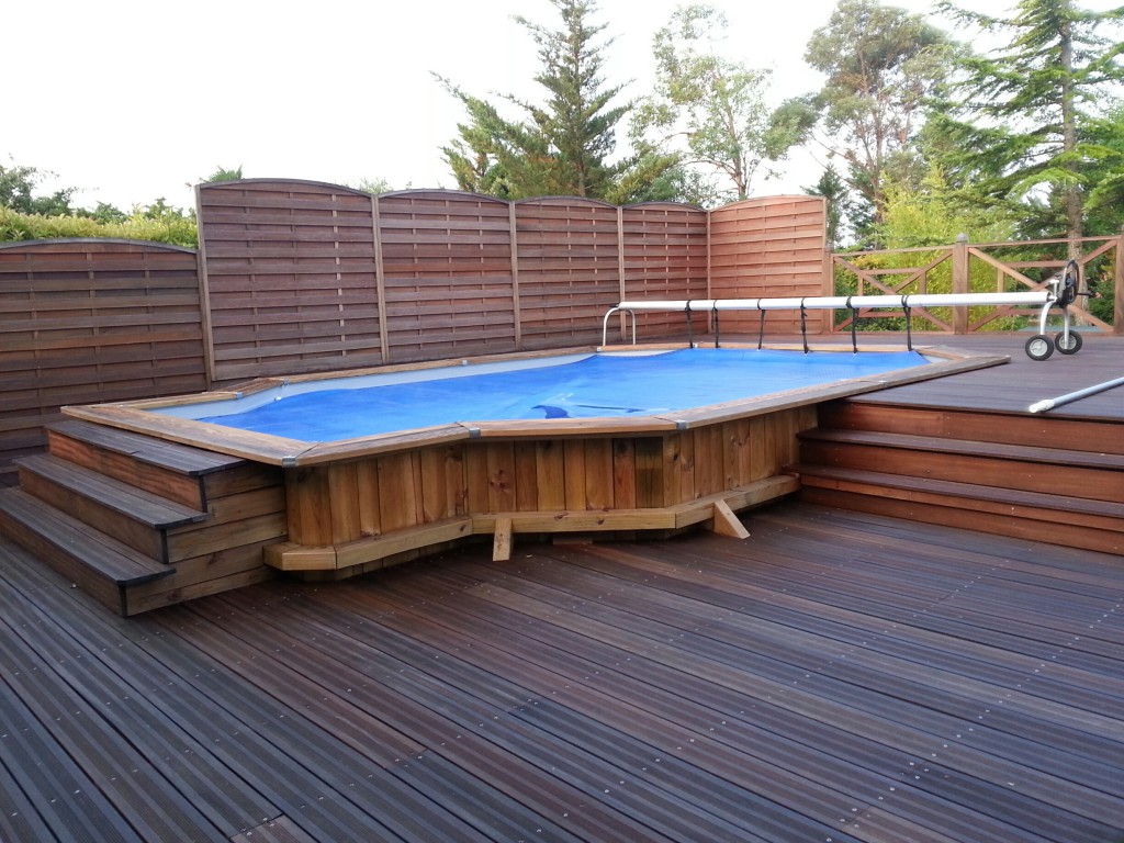 entretien de la terrasse en bois exotique et des claustras