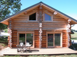 cliquez pour mieux voir avec / sans l'huile à chalet