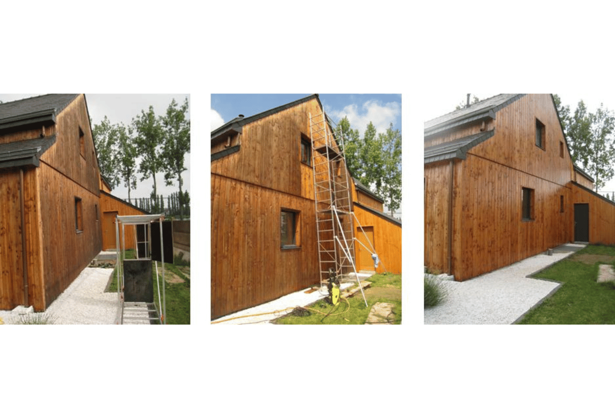 Quels produits utiliser pour rénover son bardage en bois huilé