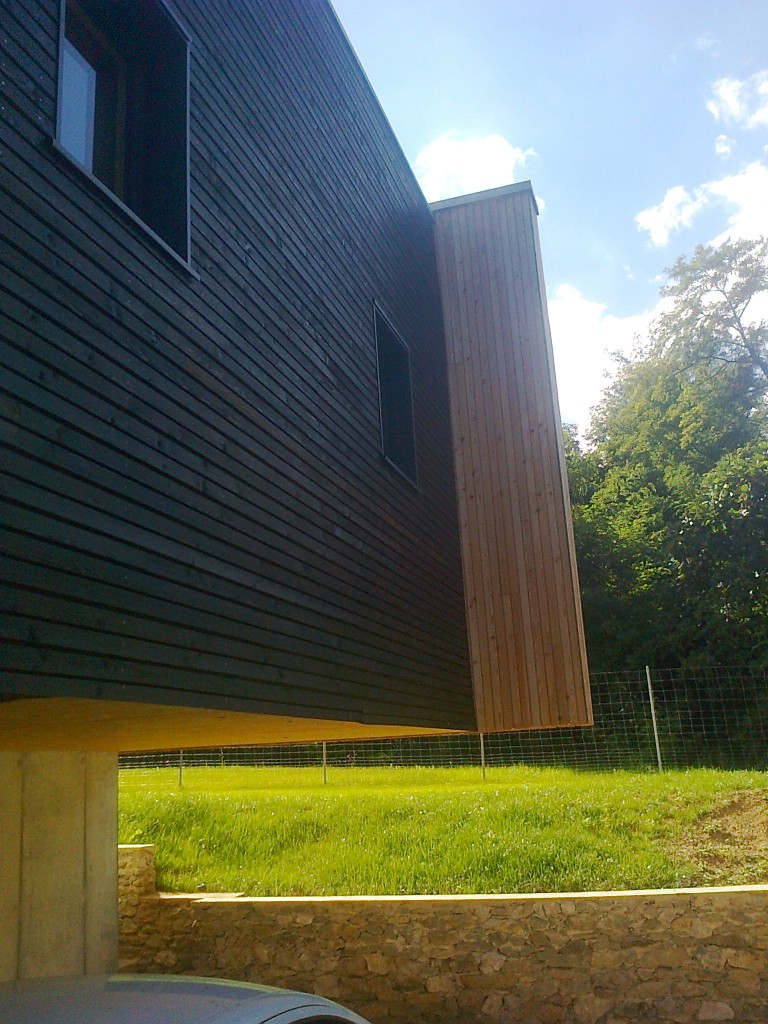Maison en bois d'architecte