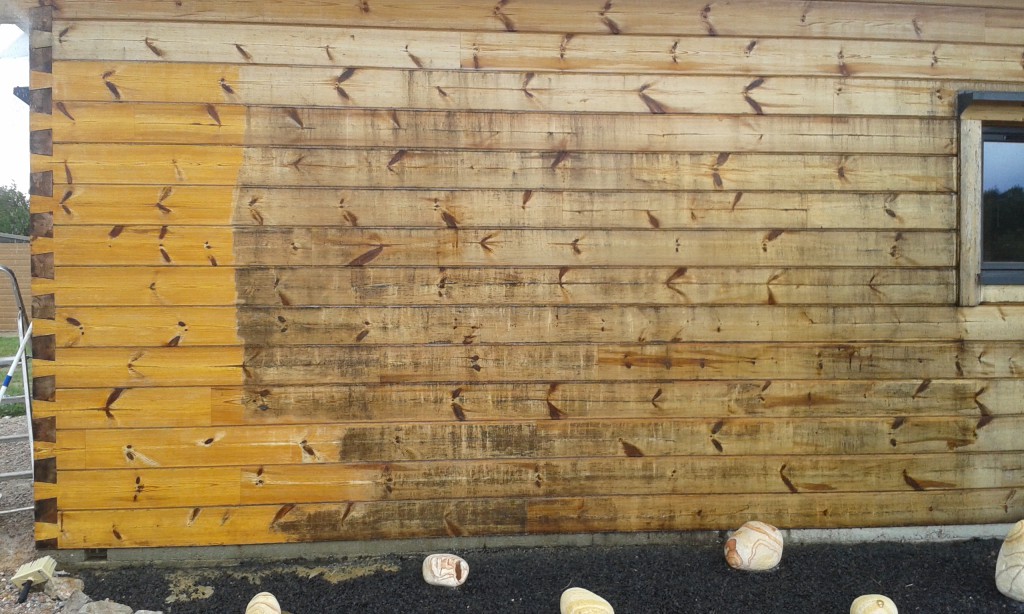 maison en bois madriers