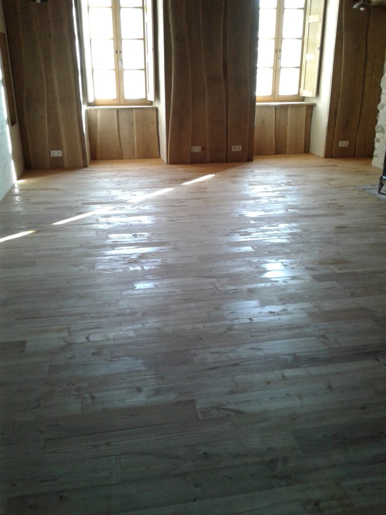 parquet en bois huilé