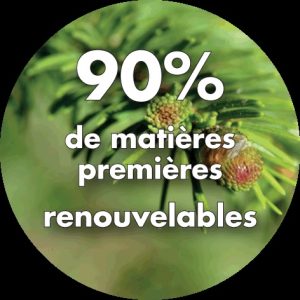 Des produits bois formulés avec 90% de matières premières renouvelables
