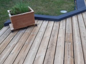 terrasse protégée avec saturateur Coregal TER