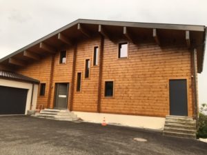 chalet protéger avec saturateur CORIWOOD HUV HYDRO