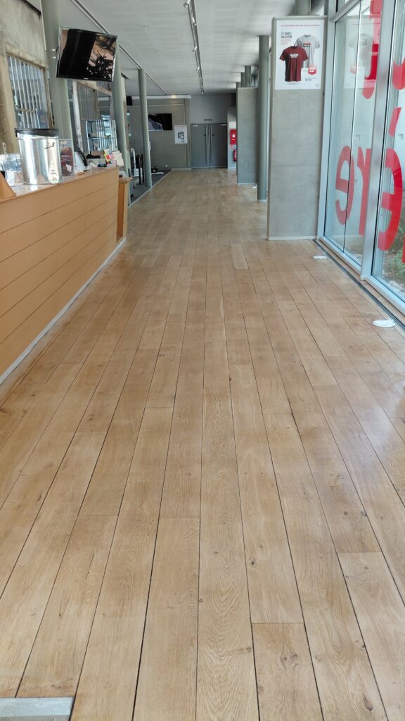 Parquet de l'Institut Lumière - Après